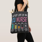 Battery life of an ICU nurse humor chart Tasche (Von Nahem)