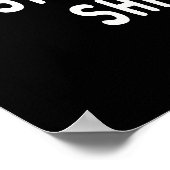 Battery life of an L&D nurse humor chart Poster (Ecke)