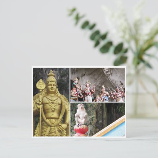 Batthöhlen dreifach postkarte (Stehend Vorderseite)