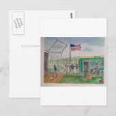 Batting Practice Postkarte (Vorne/Hinten)