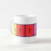 Battista Periodenname Tasse (Vorderseite Links)