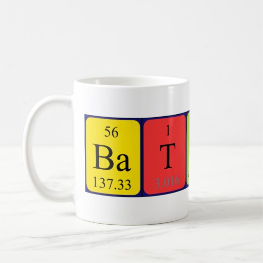 Battista Periodenname Tasse (Links)