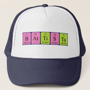 Battista Periodenname Truckerkappe