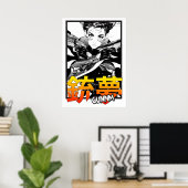 Battle Angel Gunnm Poster (Heimbüro)