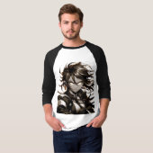 "Battle Aura Unleashed" T-Shirt (Vorne ganz)