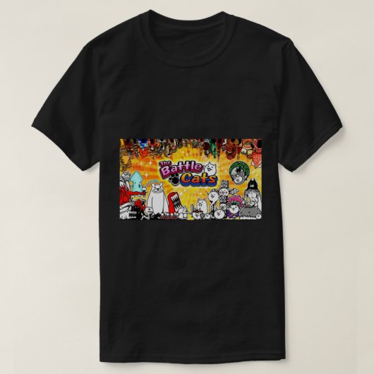 Battle Cats Poster T-Shirt (Design vorne)