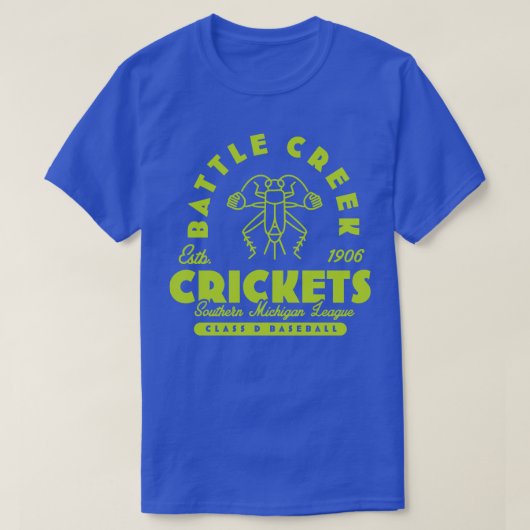 Battle Creek Crickets T-Shirt (Design vorne)