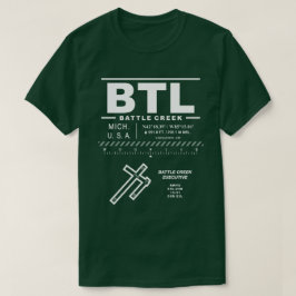 Battle Creek Führungskraft Airport BTL T - Shirt