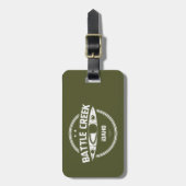 Battle Creek Wild und Landschaftlicher Fluss Idaho Gepäckanhänger (Vorderseite vertikal)