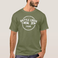 Battle Creek Wild und Landschaftlicher Fluss Idaho
