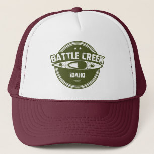 Battle Creek Wild und Landschaftlicher Fluss Idaho Truckerkappe