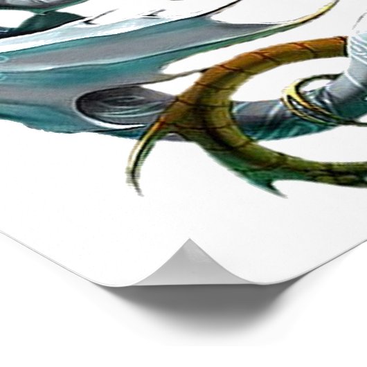 Battle Dragons Poster (Ecke)