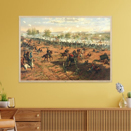 Battle Gettysburg Hancock bei Gettysbug Thulstrup Leinwanddruck (Insitu (Wohnzimmer))