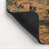 Battle Gettysburg Hancock bei Gettysbug Thulstrup Mousepad (Ecke)