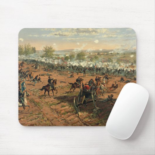 Battle Gettysburg Hancock bei Gettysbug Thulstrup Mousepad (Mit Mouse)