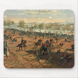 Battle Gettysburg Hancock bei Gettysbug Thulstrup Mousepad