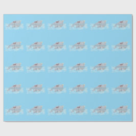 Battle Horn-Whale Geschenkpapier