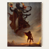 Battle In | Dark Fantasy Warrior Planner Planer (Rückseite)
