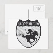 Battle Maiden Postkarte (Vorne/Hinten)