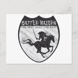Battle Maiden Postkarte
