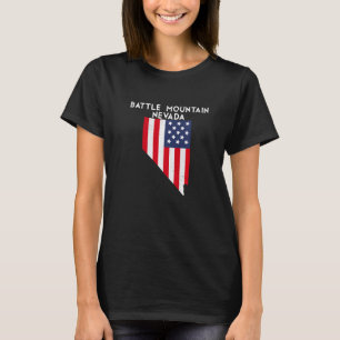 Battle Mountain Nevada USA Staat America Travel Ne T-Shirt