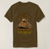 Battle of Bastogne 1944 Remember T-Shirt (Design vorne)