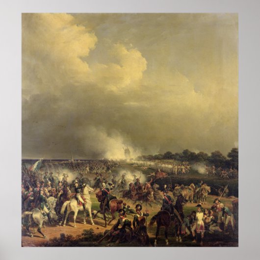 Battle of Boussu, 3rd November 1792, 1845 Poster (Vorne)