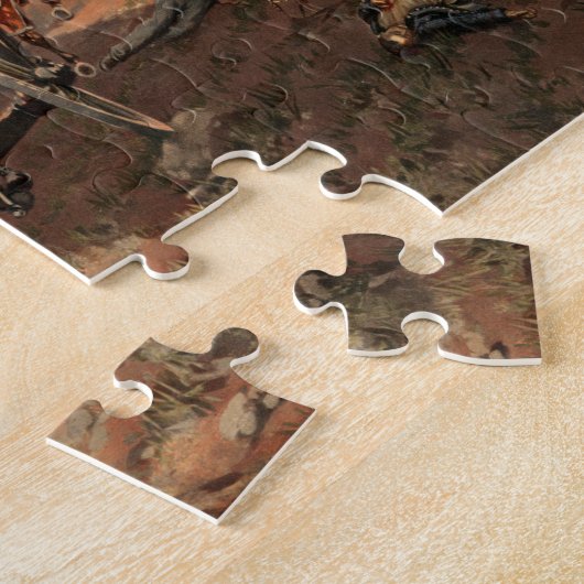 Battle of Gettysburg Civil War 19th Century Print Puzzle (Seite)