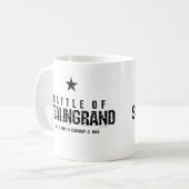 Battle of Stalingrad WW2 Kaffeetasse (Vorderseite Links)