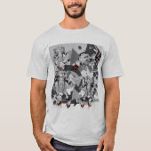 Battle of the Hiphop Robots  T-Shirt (Vorderseite)