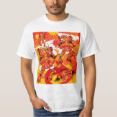 Battle of the Hiphop Robots  T-Shirt (Vorderseite)