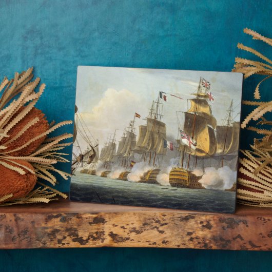 Battle of Trafalgar, October 21st 1805, from 'The Fotoplatte (Seite)