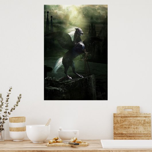 Battle Pegasus Poster (Küche)