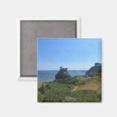 Battle Rock, Port Orford, Magnet (Vorderseite/Rückseite)