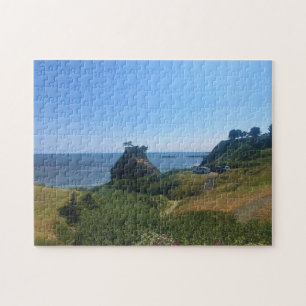 Battle Rock, Port Orford, Puzzle