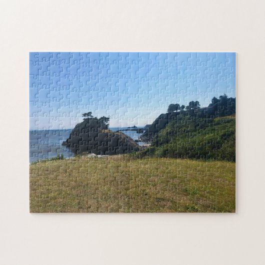 Battle Rock, Port Orford, Puzzle (Horizontal)