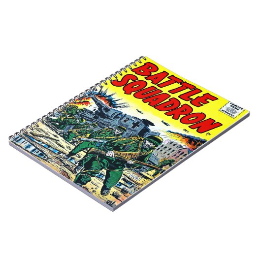 Battle Squadron Hubschrauber Krieg Vintag Notizblock (Linke Seite)