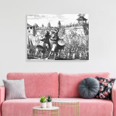 Battle-Szene Leinwanddruck (Insitu (Wohnzimmer))