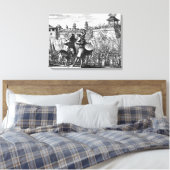 Battle-Szene Leinwanddruck (Insitu (Schlafzimmer))