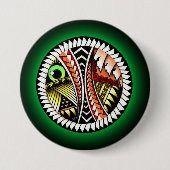 Battle Tattoo Zeichnend Button (Vorderseite)