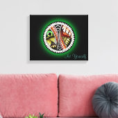 Battle Tattoo Zeichnend Leinwanddruck (Insitu (Wohnzimmer))