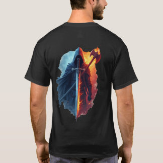Battle Teseo - Gekreuztes Schwert und Axt T-Shirt