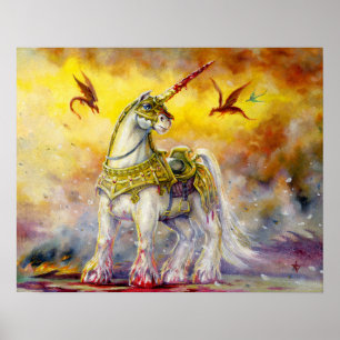 Battle Unicorn Poster