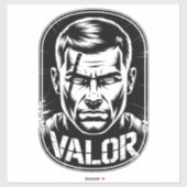 Battle Worn Commando Sticker (Blatt)