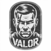 Battle Worn Commando Sticker (Vorderseite)