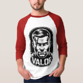 Battle Worn Commando T - Shirt Graphic (Vorderseite)