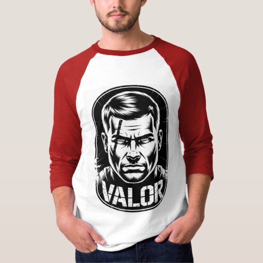 Battle Worn Commando T - Shirt Graphic (Vorderseite)