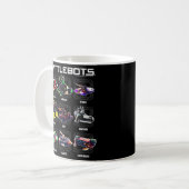 Battlebots Robot Foto Box Up Kaffeetasse (Vorderseite Links)