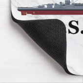 Battlecruiser Hood Mousepad (Ecke)