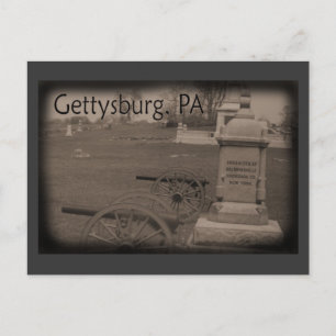Battlefield of Gettysburg Postkarte